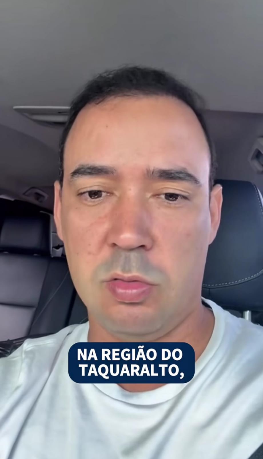 DEPUTADO FEDERAL VICENTINHO JR, LAMENTA A FALTA DE UMA RODOVIÁRIA NOVA EM TAQUARALTO