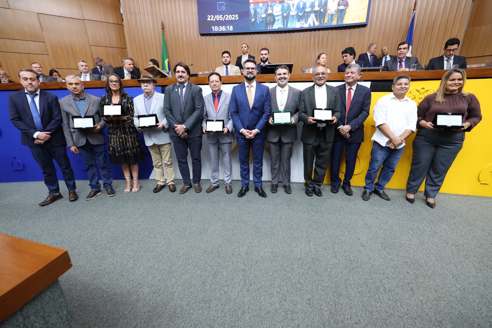 Sessão solene pelos 36 anos de Palmas tem homenagens do deputado Dr. Danilo a três personalidades